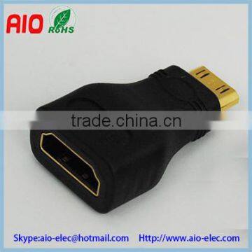 A type HDMI female jack to C type mini HDMI female jackHDMI adapto rconnector