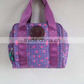 purple violet waterproof men and women handbags