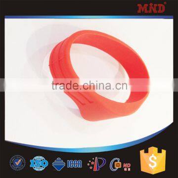 MDW408 High quality! Custom rfid silicone wristbands/bracelets for events