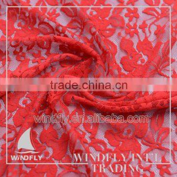 Hot Sell Lowest Cost Dentelle Nylon Spandex Fabric Lace With Top Quality photo-2