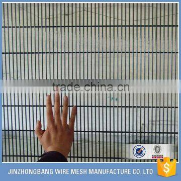 JZB-anti climb vinyl pvc coated 358 wire mesh fence