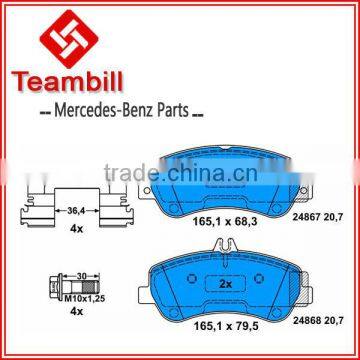 mercedes benz X204 brake pad OE 0054206320 GLK Class