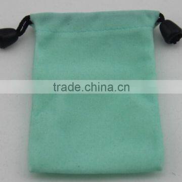 Hight Quality Custom velvet bag flock pouch Wholesale cloth pouch satin pouch B269