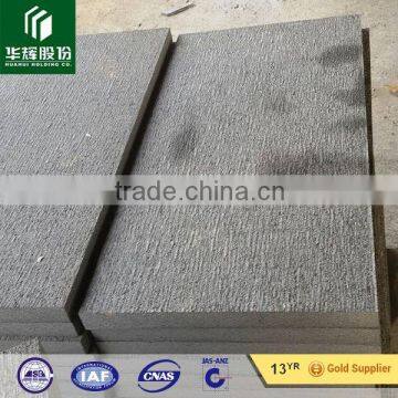 Flower basalt flamed Black Basalt China flamed stone tiles for sale