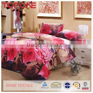 High quality soft home sleeping 3d duvet cover digital printed