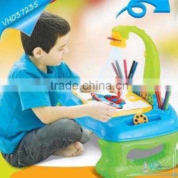 Best Selling Education Toy Kids Drawing Set Projection 4 in 1