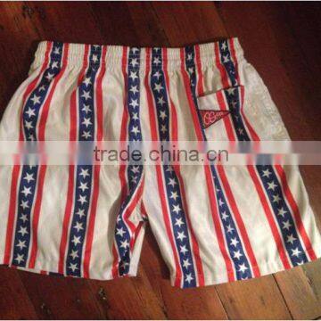 American flag Board shorts