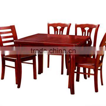 Luxury Garden / Outdoor Square Solid Wood Dining Table/Wood outdoor dining set