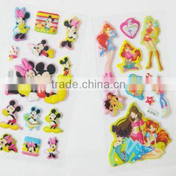 promotional puffy sticker
