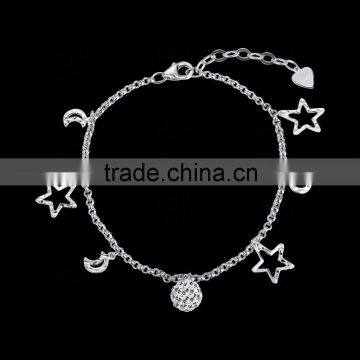 Cute DIY bracelet silver 925, Nice charm bracelet silver