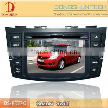 7 inch HD touch screen Suzuki Swift car DVD GPS with bluetooth,IPOD,digital TV available