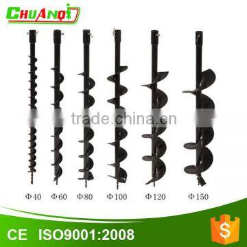 New Condition Prefissional Mini Auger drill/earth auger drill bits for soil digging