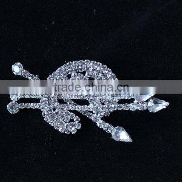 Bling brooch pin rhinestone crystal brooch pin clips