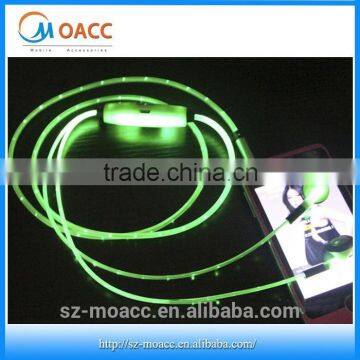 Colorful led light Earbuds,flashing led earphone