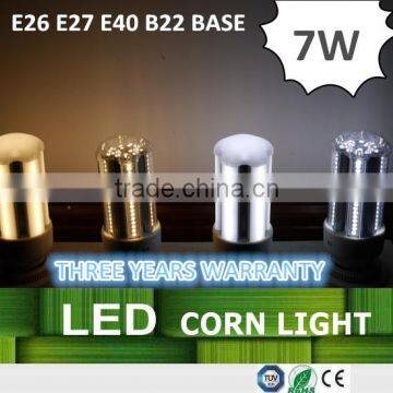 7W LED Corn Light E27 with CE RoHS