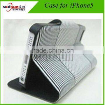 High Quality Fashion PU Leather Case for IPhone 5