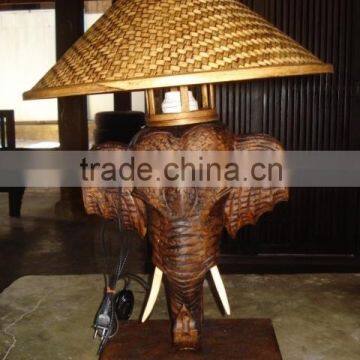 Thailand traditional elephant head lamp