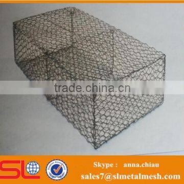 Galvanized Hexagonal Gabion Basket for Sale / Maccaferri Gabion Prices