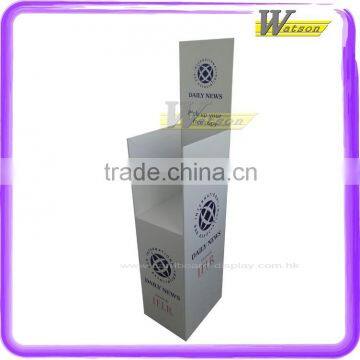 Daily News Newspaper Corrugated Paper Display Stand Shelf in the Metro Station photo-2