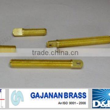 brass threaded pins