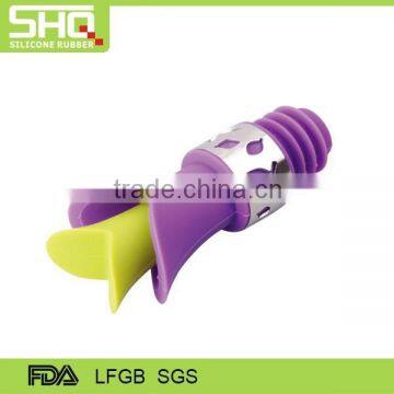 Food grade silicone wine bottle stopper