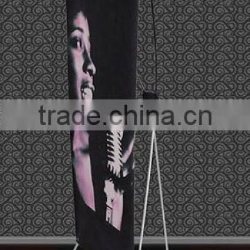 best-sale big square plate x banner,stand, for exhibition and advertisement