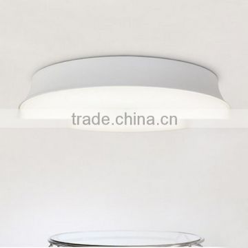 double Colors Round Glass ceiling led light modern led ceiling light