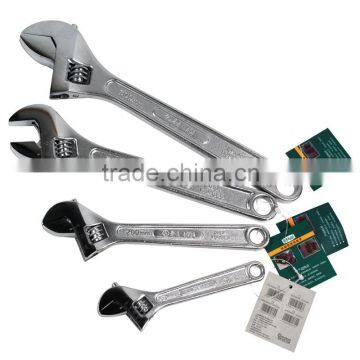 LAOA 8 Inch Industrial grade Adjustable Spanner WrenchDrop Forged Adjustable Wrench Spanner With Scales