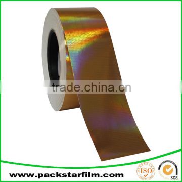 factory custom waterproof transparent holographic paper