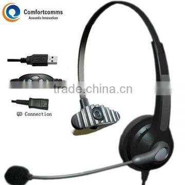 Call Center Usb Echo Cancelling Headsets HSM-900RPQDUSBC photo-2
