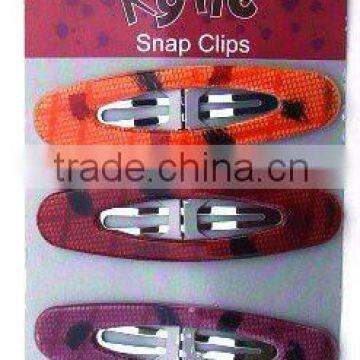 3 PCS FASHION PLASTIC CHARM SNAP CLIP