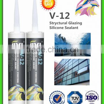 V-12 ADHESIVE SEALANT ACID GLASS SILICONE SEALANT