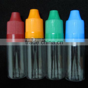 clear PET tobacco tar dropper bottle