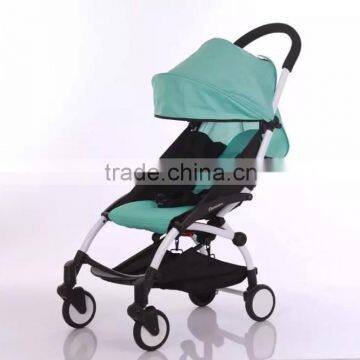 2016 fashionable foldable aluminum baby carriage stroller /baby trolleys