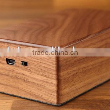 Best selling wood mini portable speaker for samsung