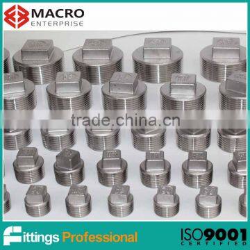 stainless steel threaded plugs