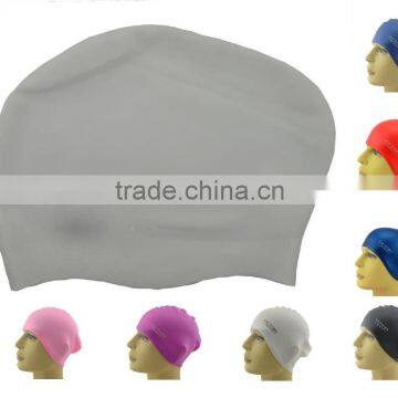 For Women, Lady and Girls Premium Long Hair Swim Cap photo-2