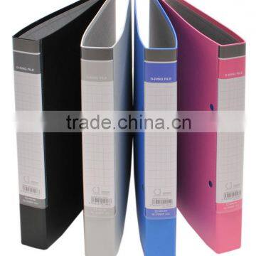 D-ring file with multi color and 2 ring binder