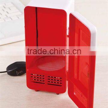 Freezing & Heating Mini Fridge USB Cooler For Bottle 1 Box Drink photo-6