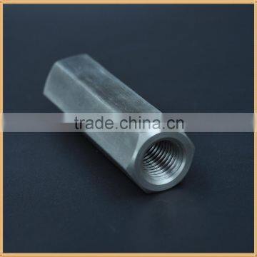 custom zinc plated long hex nut