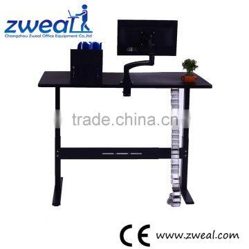 healthy protection T feet electric height adjustable desk