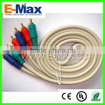 1.2m/4ft Triple 3 RGA Audio Video AV Cable photo-2