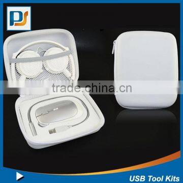 USB LAPTOP / PC Accessory Travel Kit in Zip Case, Accessory IT Travel Kit, Laptop Accessory Compact Gift Set photo-5