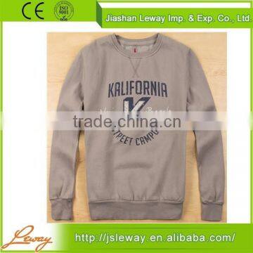 Hot china products wholesale gray hooded sweatshirt