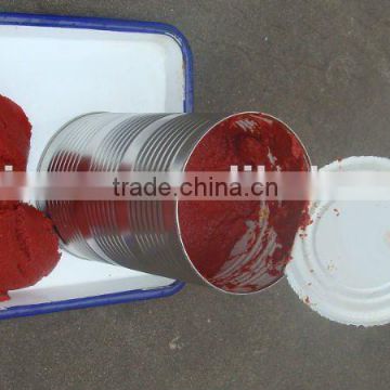 canned 100% pure tomato paste 4.5 kgs