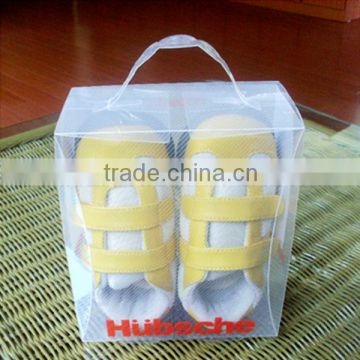 Custom plastic PP shoe box,custom best sell clear shoe box wholesale,Shoe box with handle