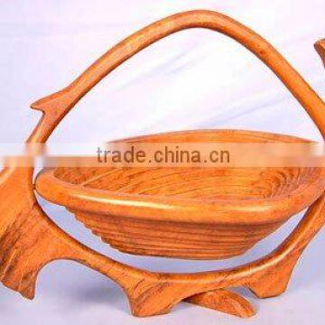 Wooden Fruit Basket