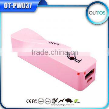 New Technology Products for 2016 Portable Power Bank 2600mah