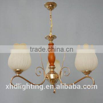 XHD Flower-shaped Glass Chandelier Pendant Lamp photo-2