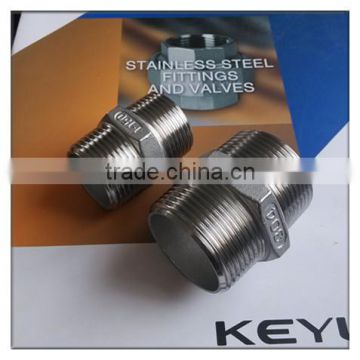 SS304 stainless steel fittings with BSPT thread in Cangzhou